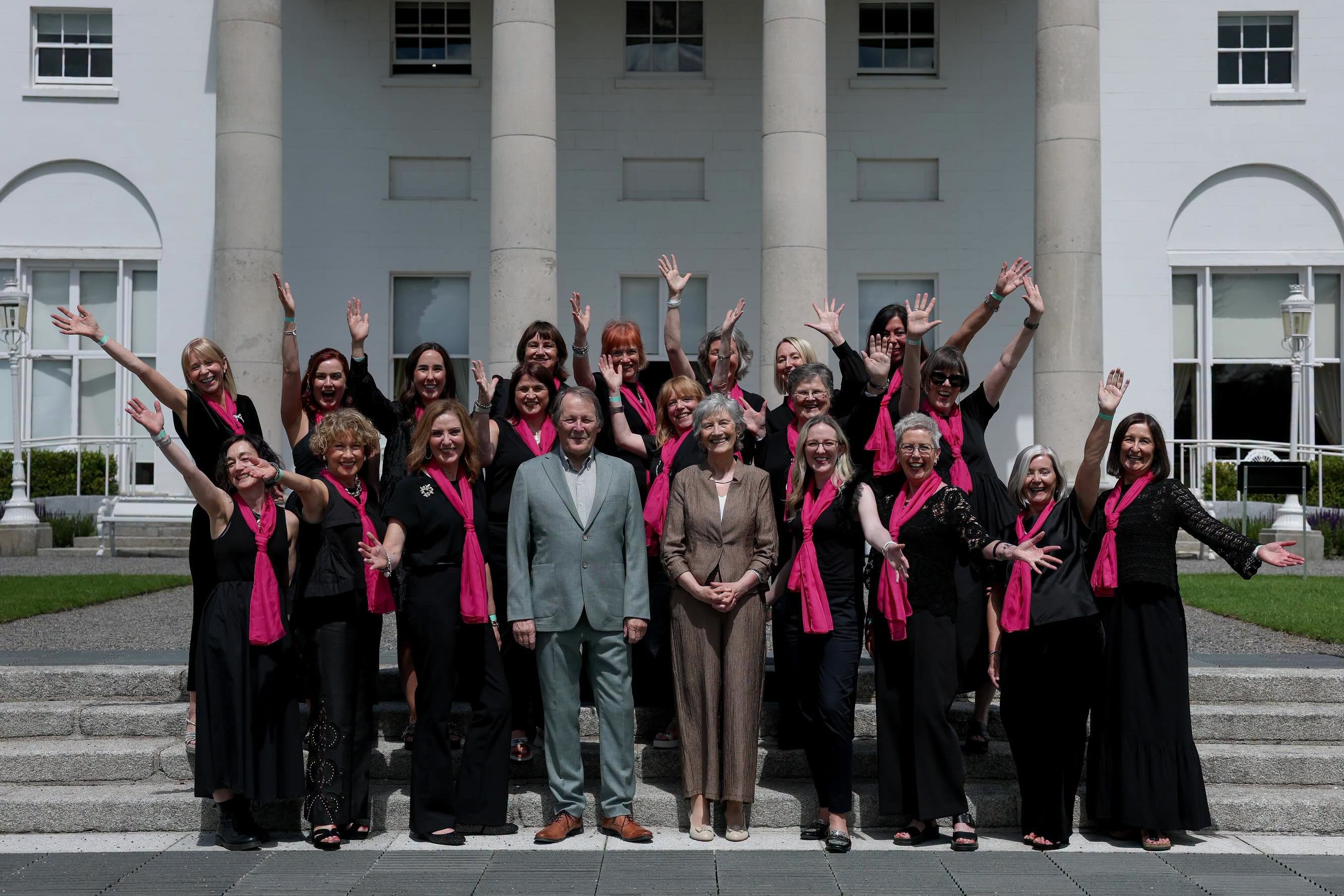 Stagefright Performs for President Connolly