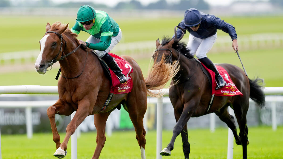 Benvenuto Cellini Wins Irish Derby