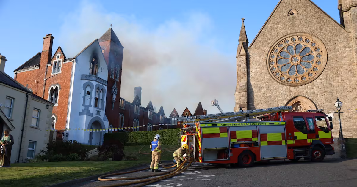 Fire at former convent building treated as arson