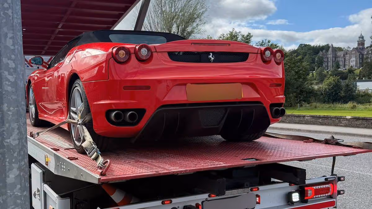 Gardai Seize €170k Ferrari in Cork