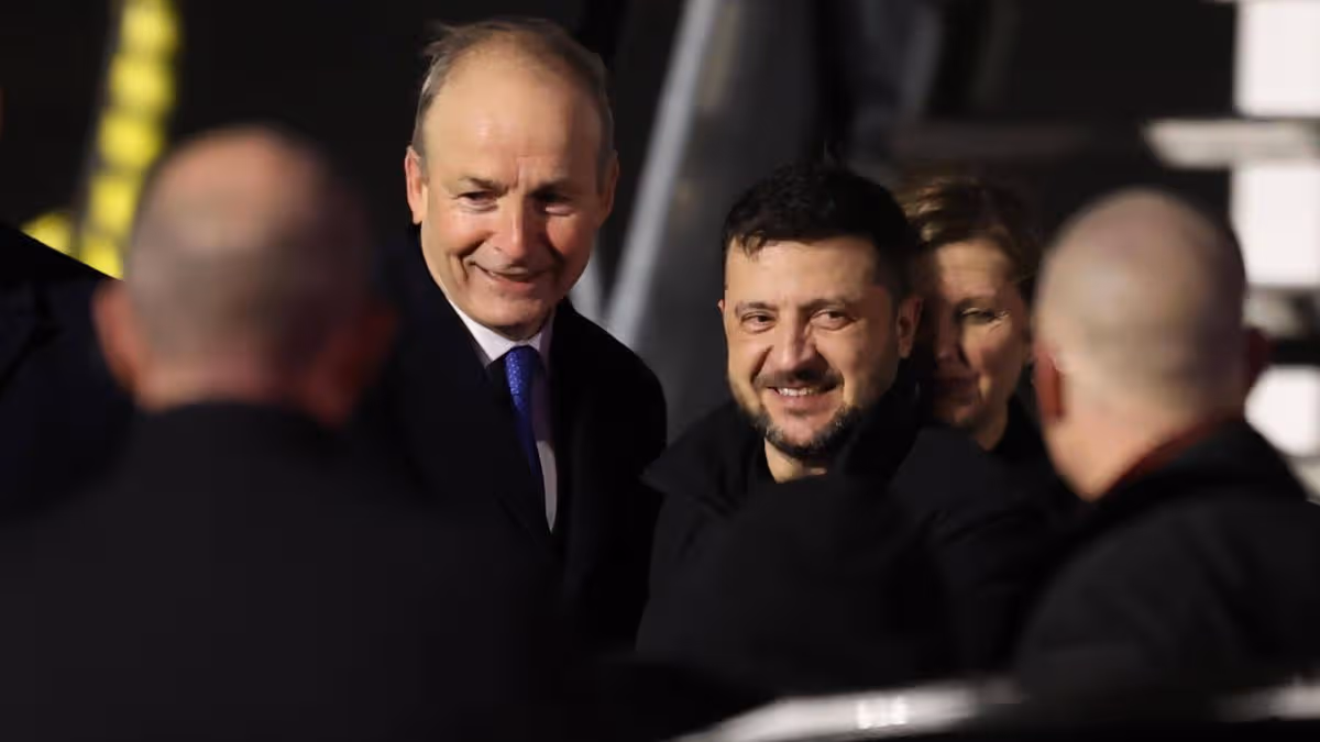 Zelensky Visits Ireland for EU Presidency Opening