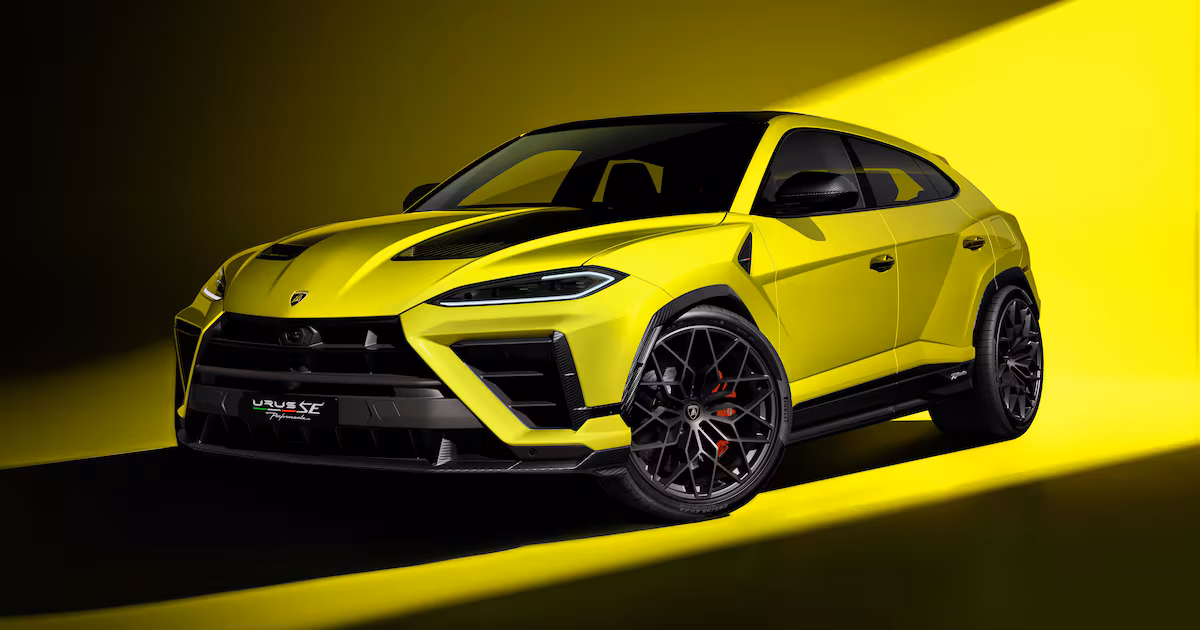 Lamborghini Unveils New Urus SE Performante SUV