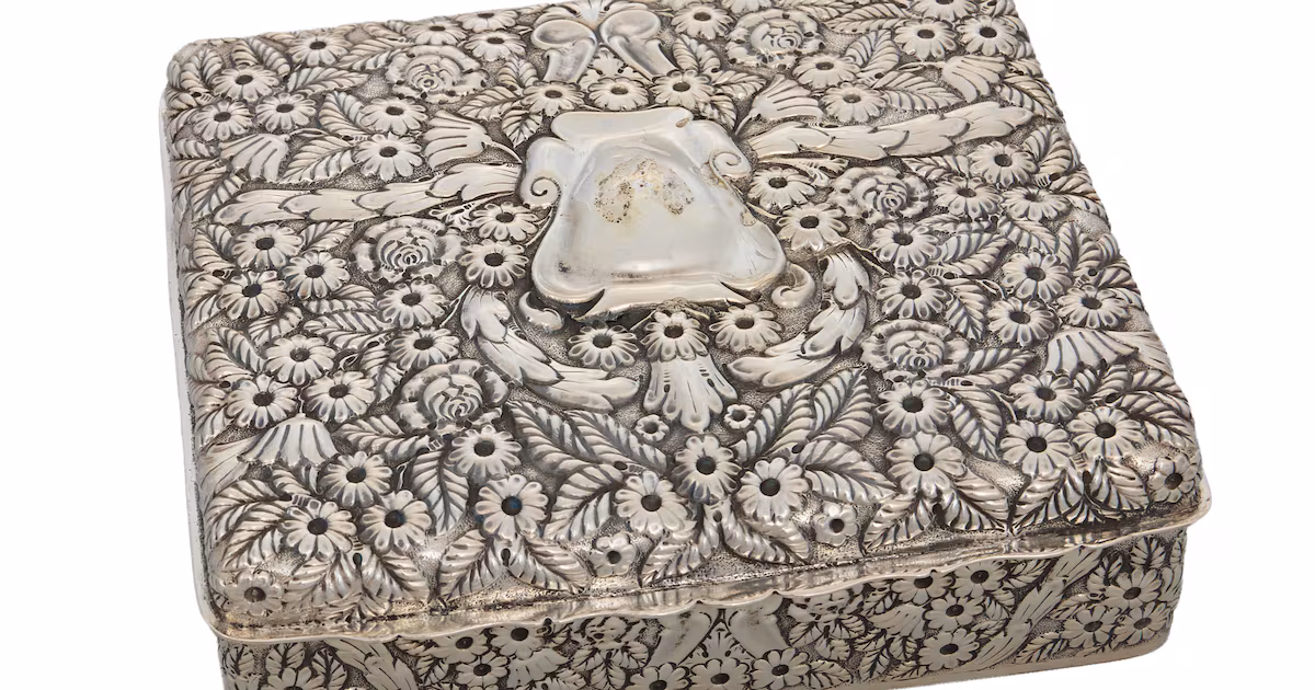 Silver Collection Found in Attic Set for Auction