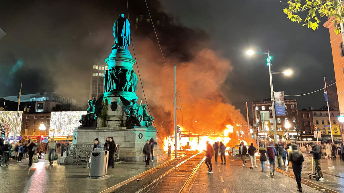 Dublin Riots Follow Knife Attack on Schoolchildren
