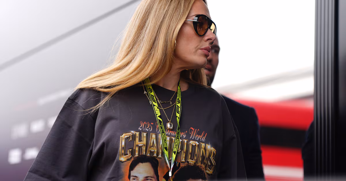 Adele Attends British Grand Prix Supporting Lando Norris