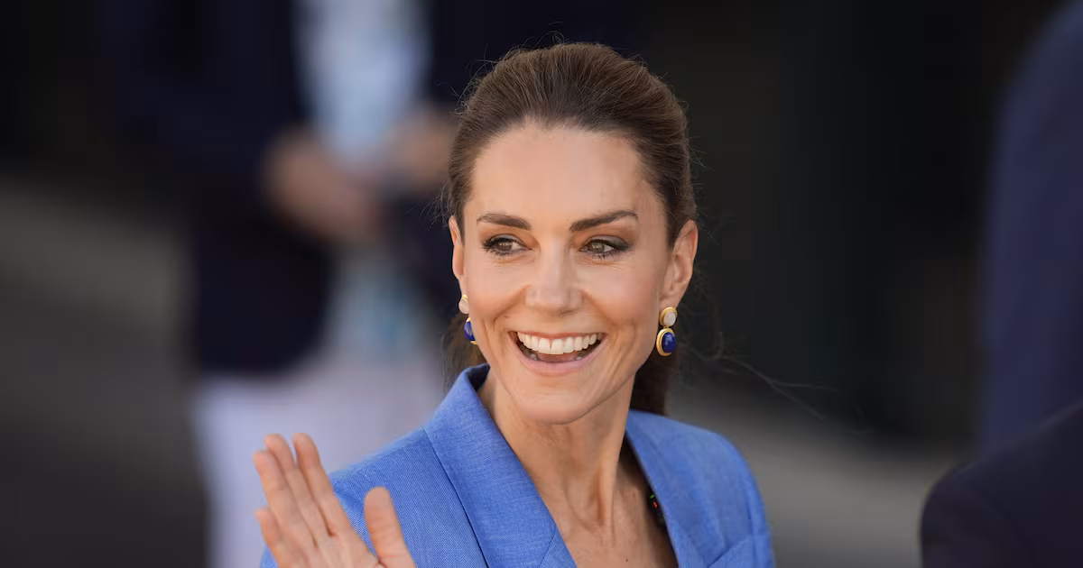 Kate discusses Three Peaks Challenge at Wimbledon