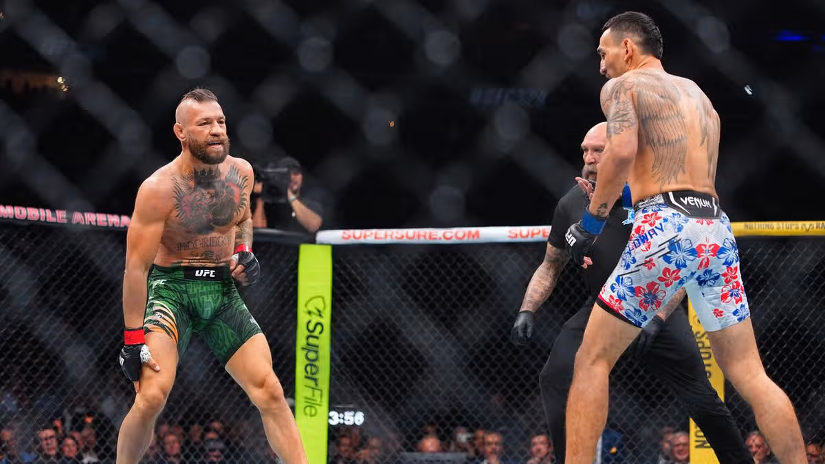 Conor McGregor loses to Max Holloway in 65 seconds
