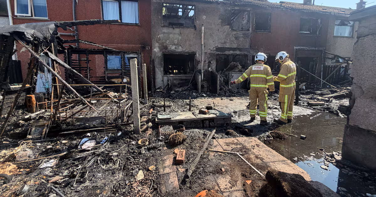 Eleventh Night Bonfire Causes Greenisland House Fire