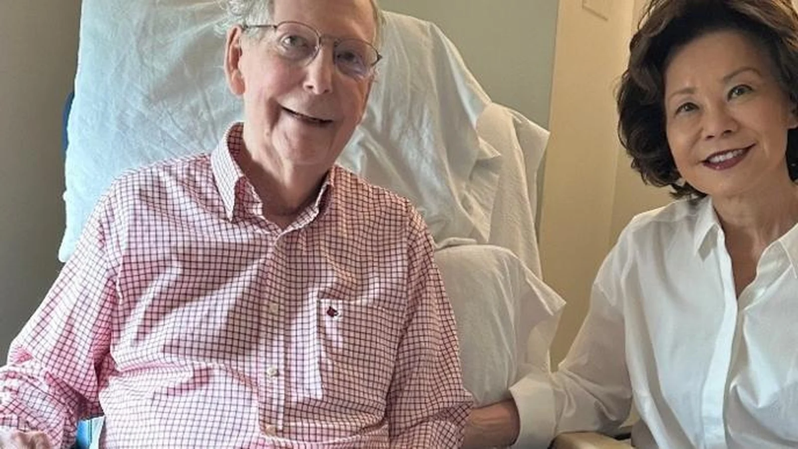 Mitch McConnell hospitalized due to fall and pneumonia