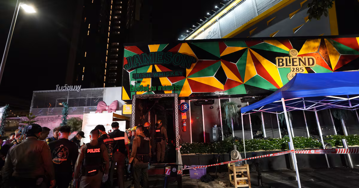 27 killed in Bangkok music bar fire