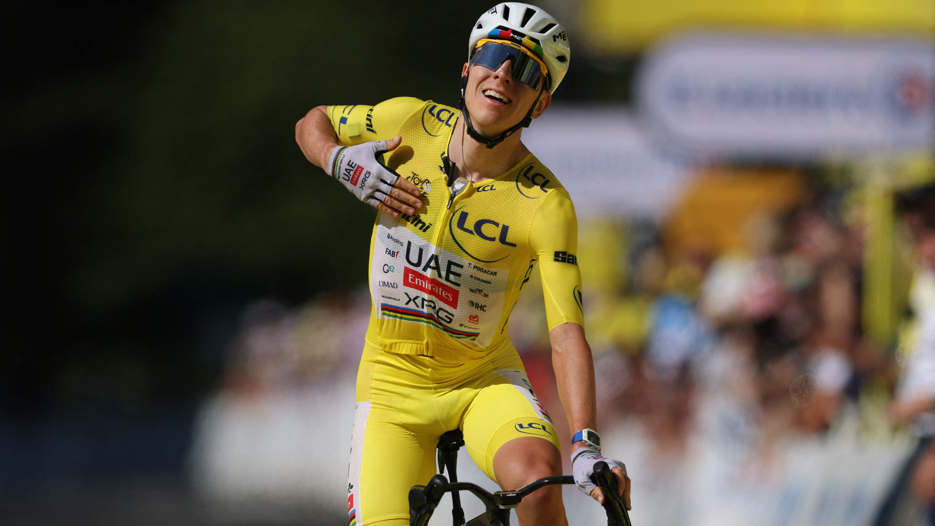 Pogacar Wins Stage 10 of Tour de France