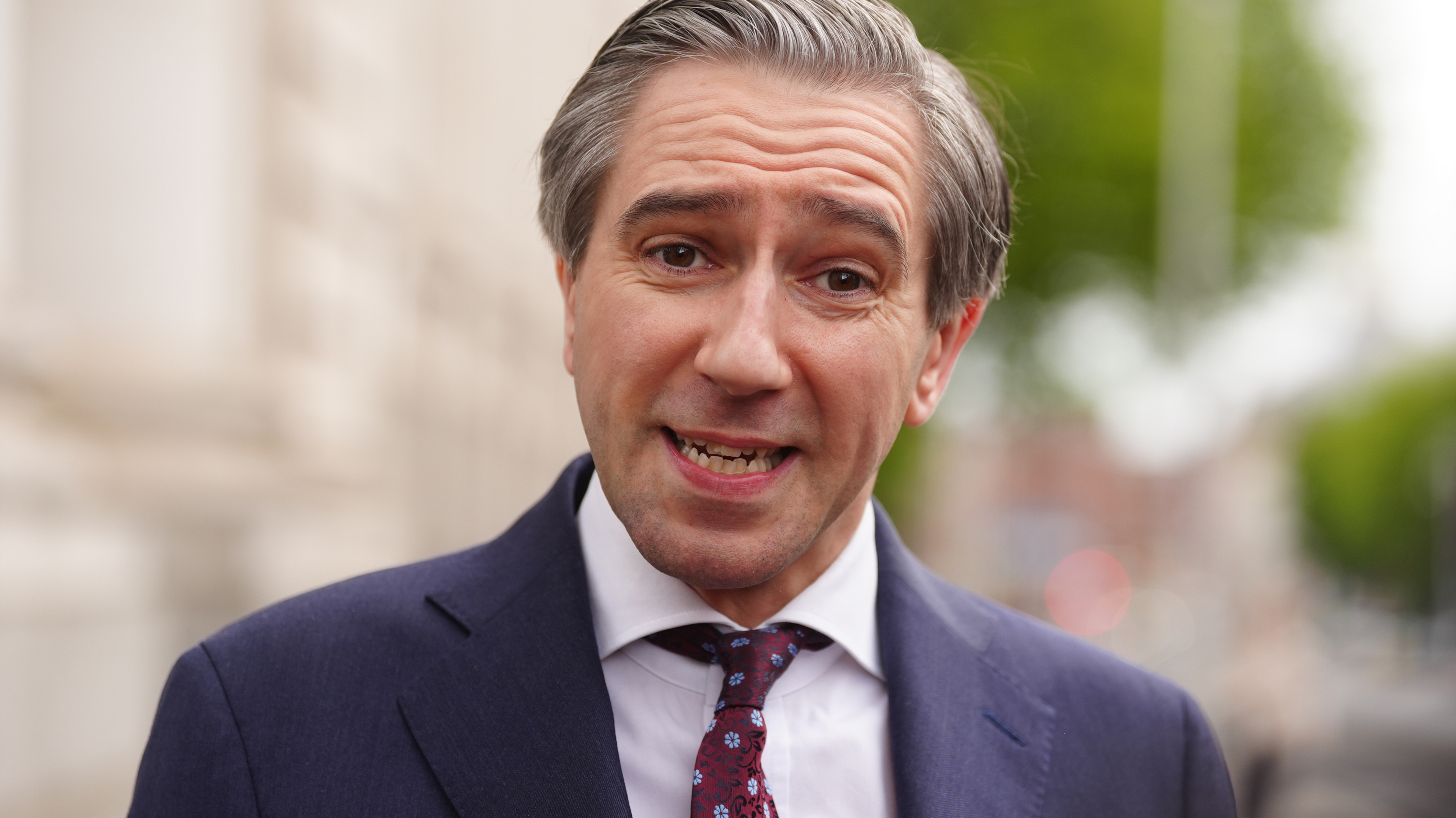 Harris Discusses Cost of Northern Ireland Reunification
