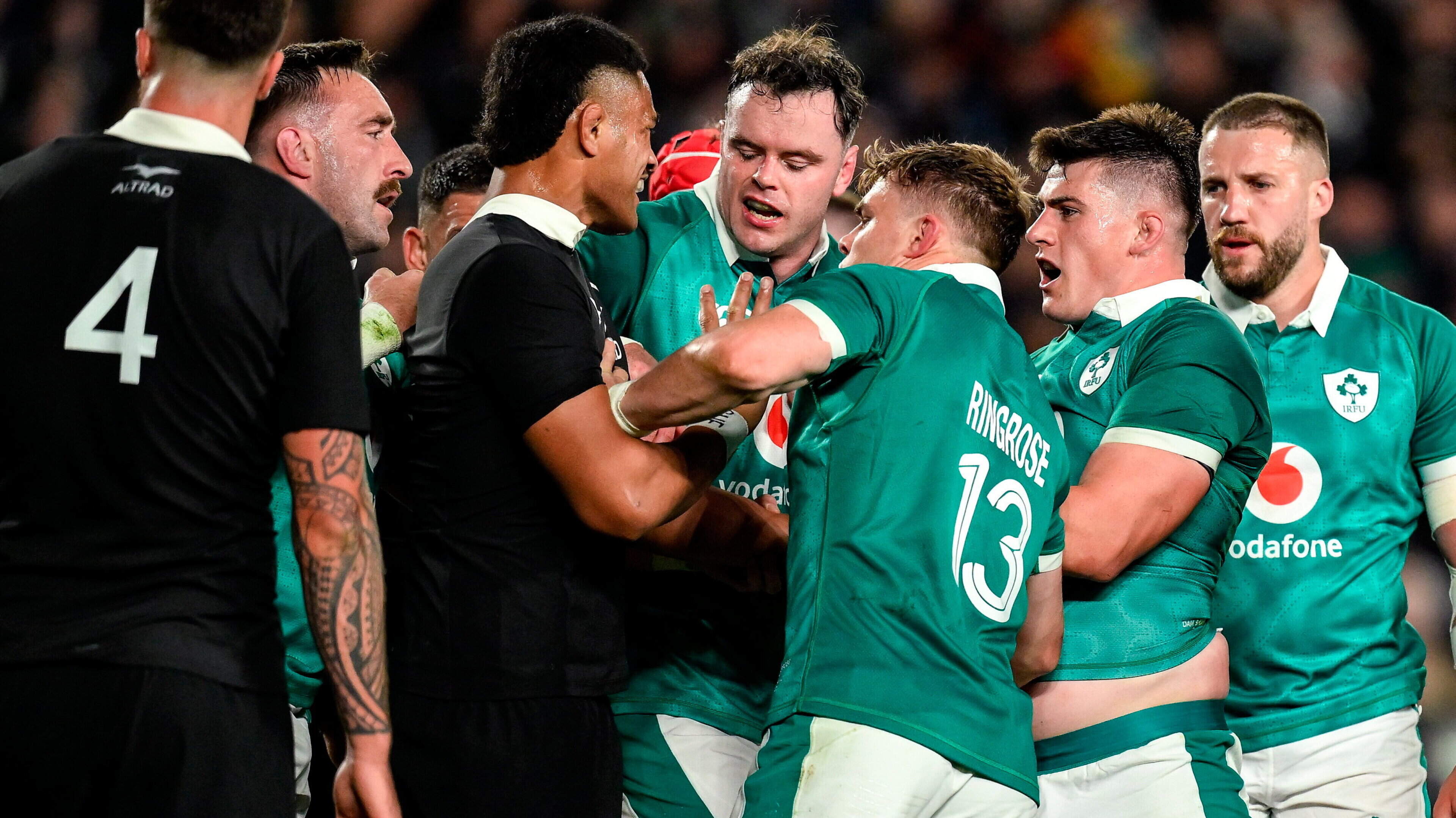 New Zealand Defeats Ireland in Rugby Match