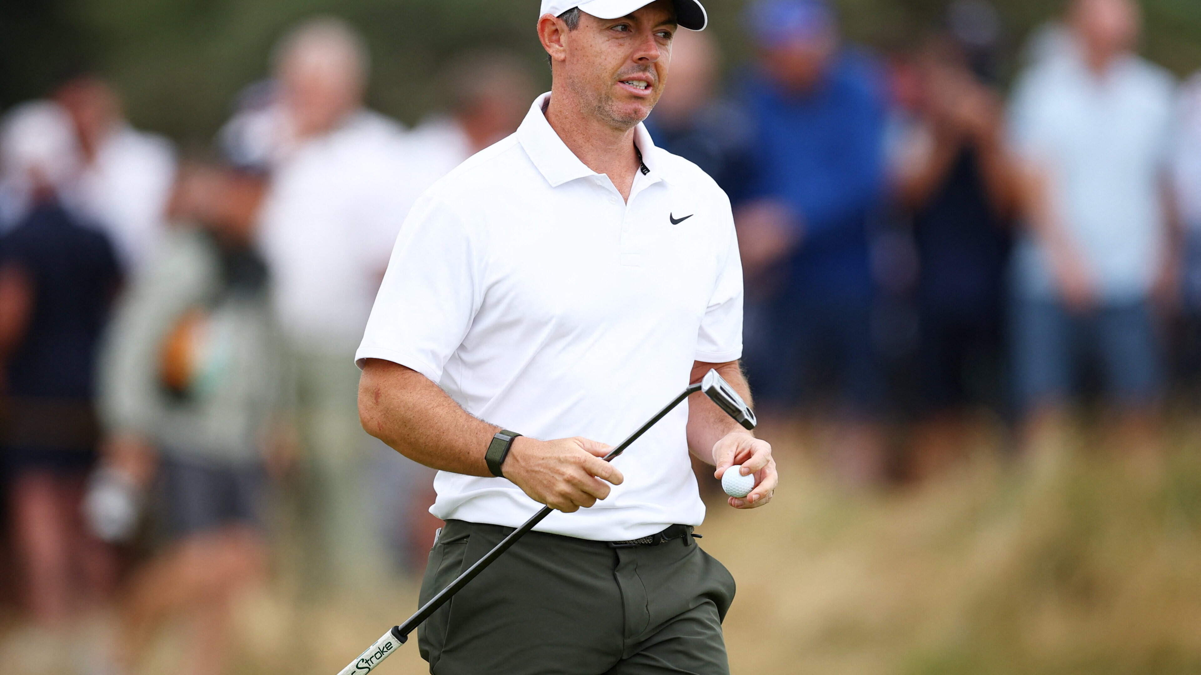 Rory McIlroy Eagles Ninth at The Open