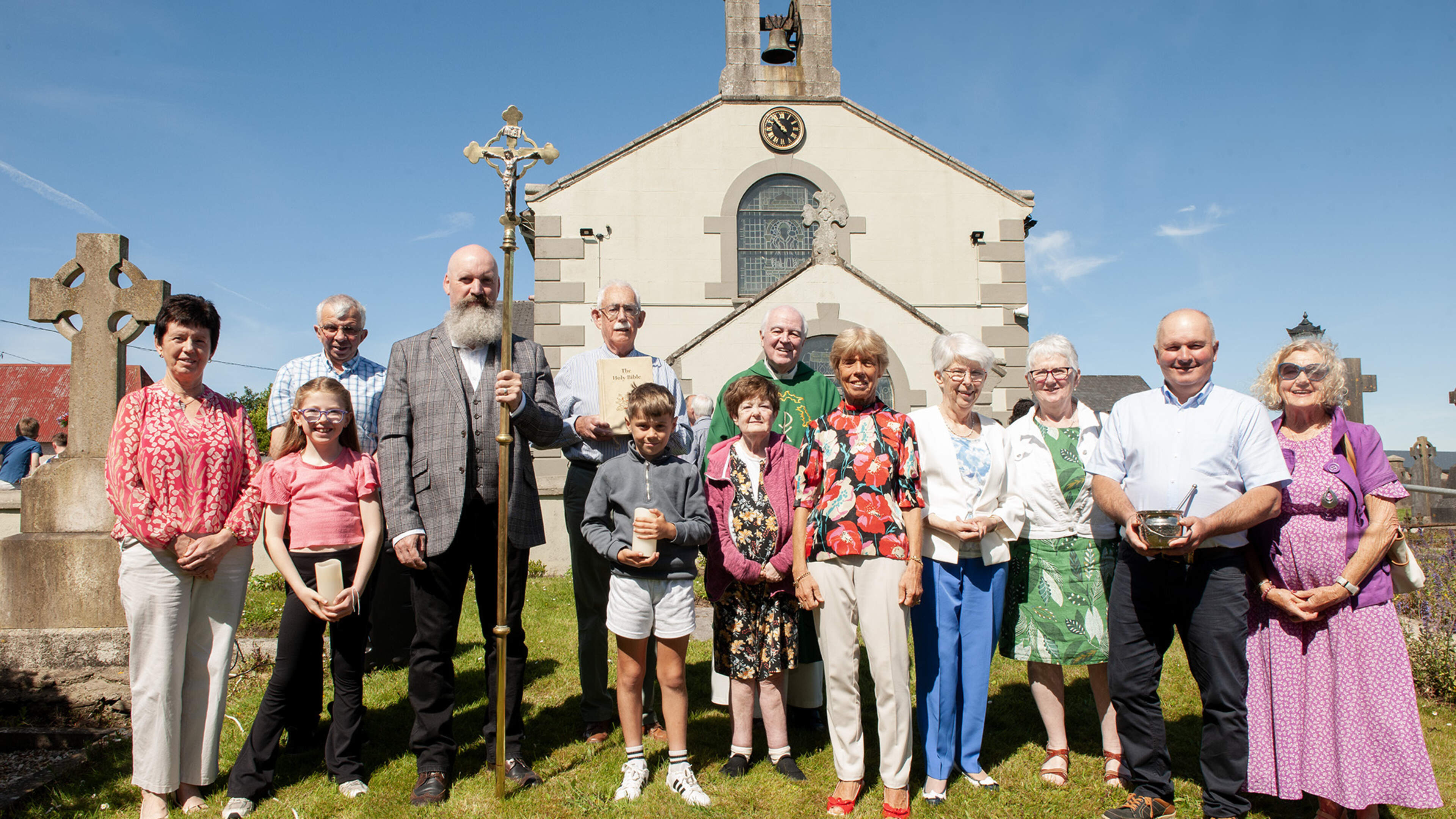 New Clock Installed at St. Brigid’s Church