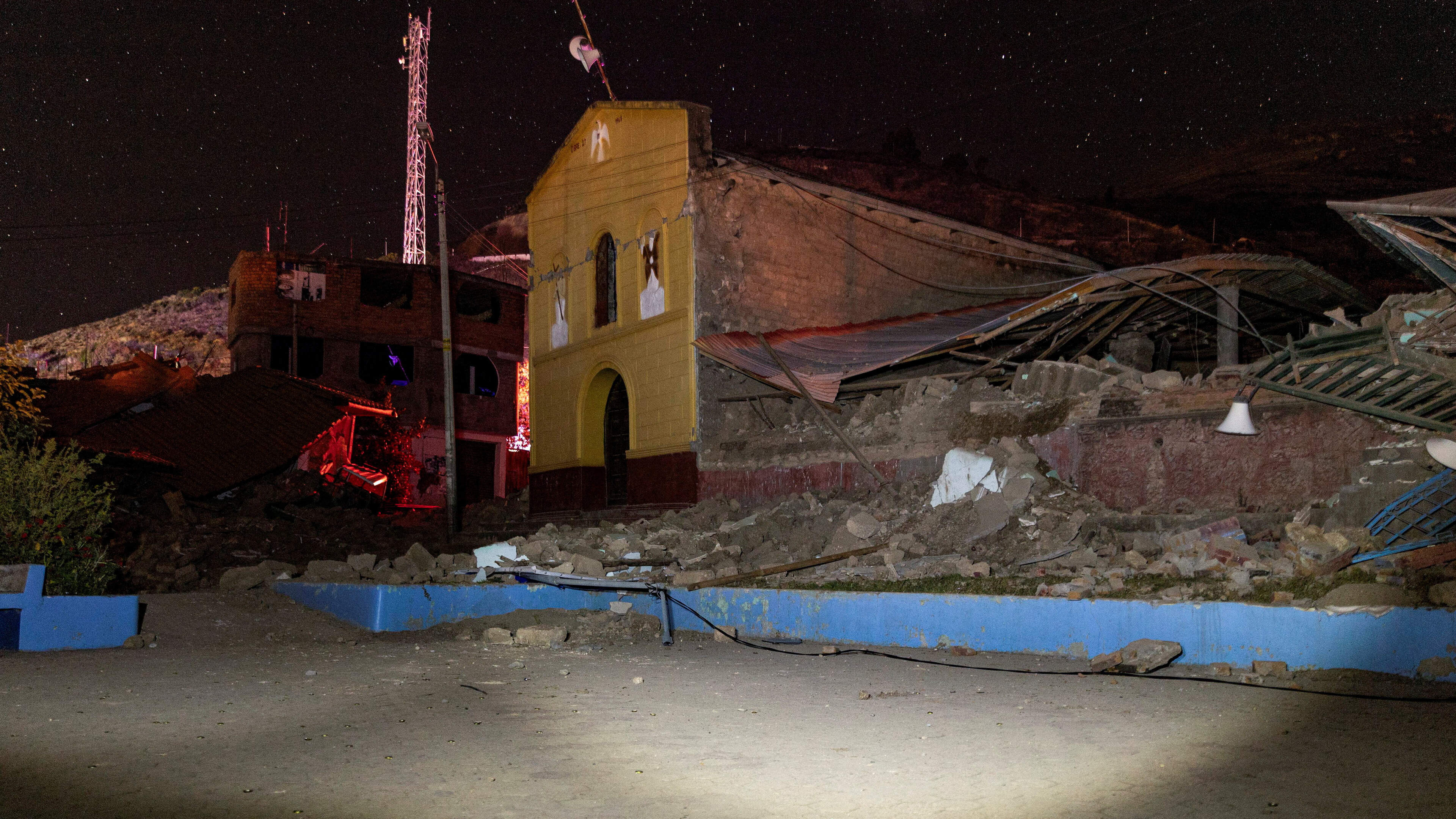 Two Earthquakes Hit Peru, Causing Fatalities
