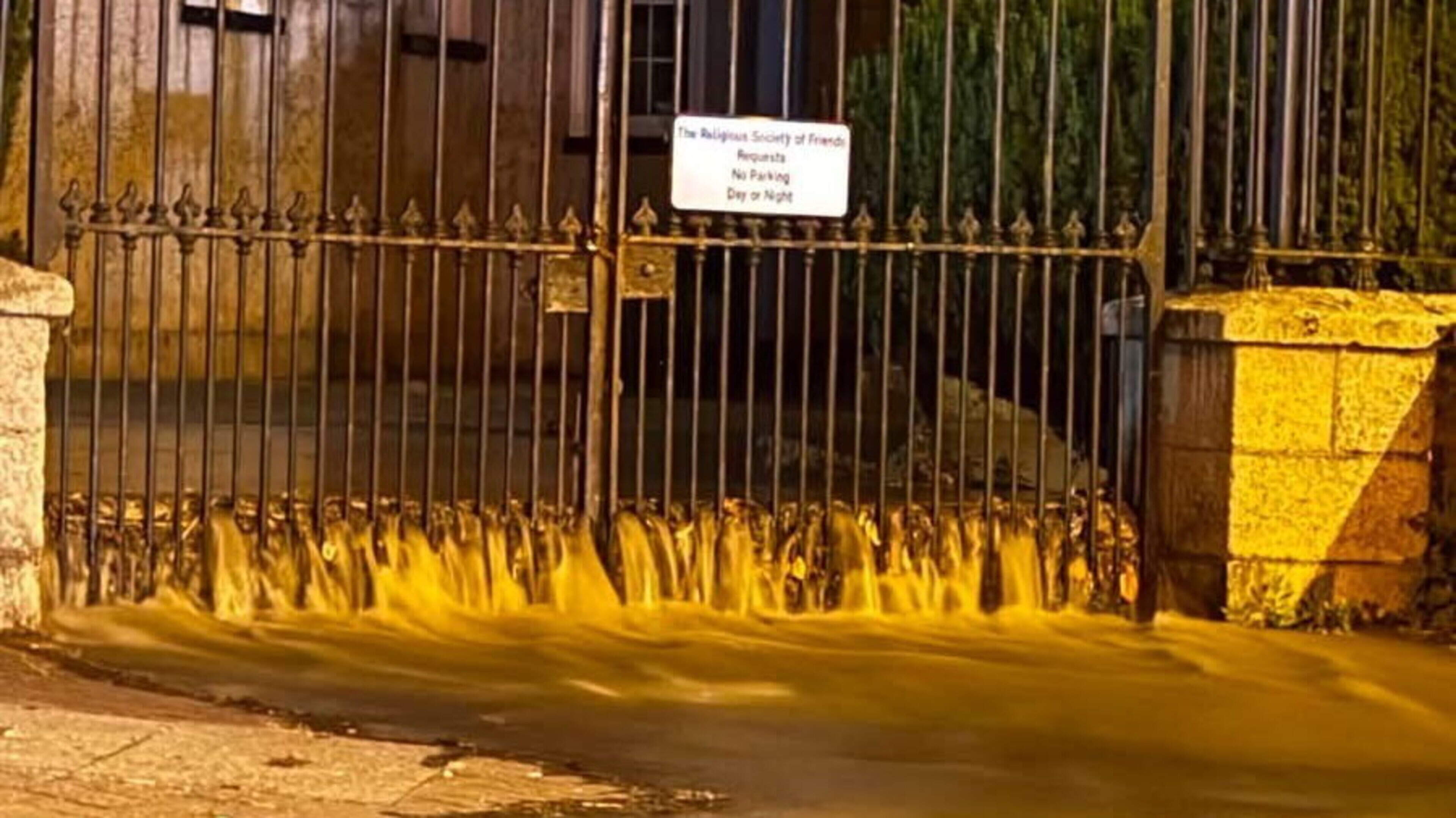 Major Water Main Burst in Wexford