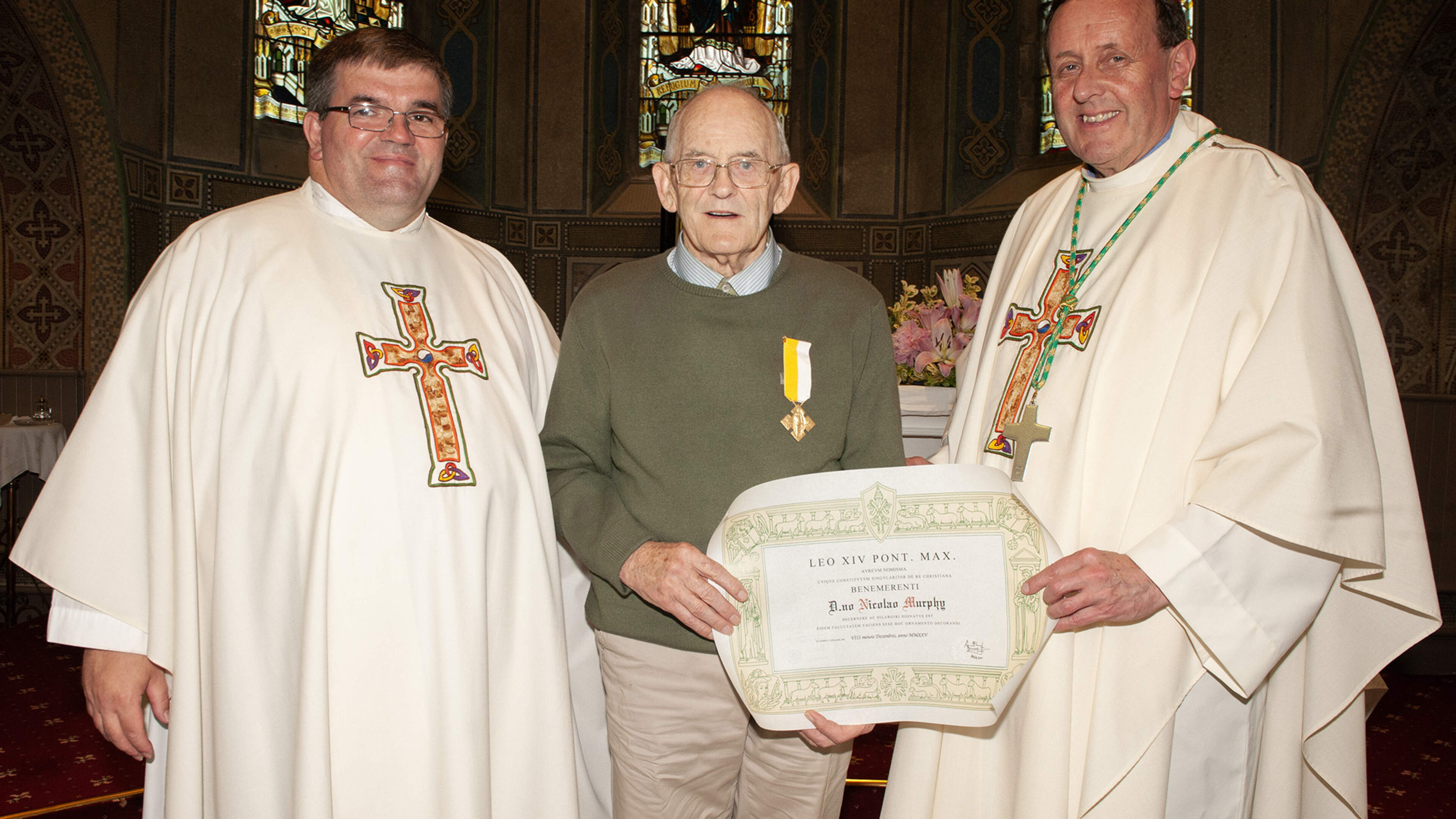 Pope Leo XIV Awards Benemerenti Medals in Wexford