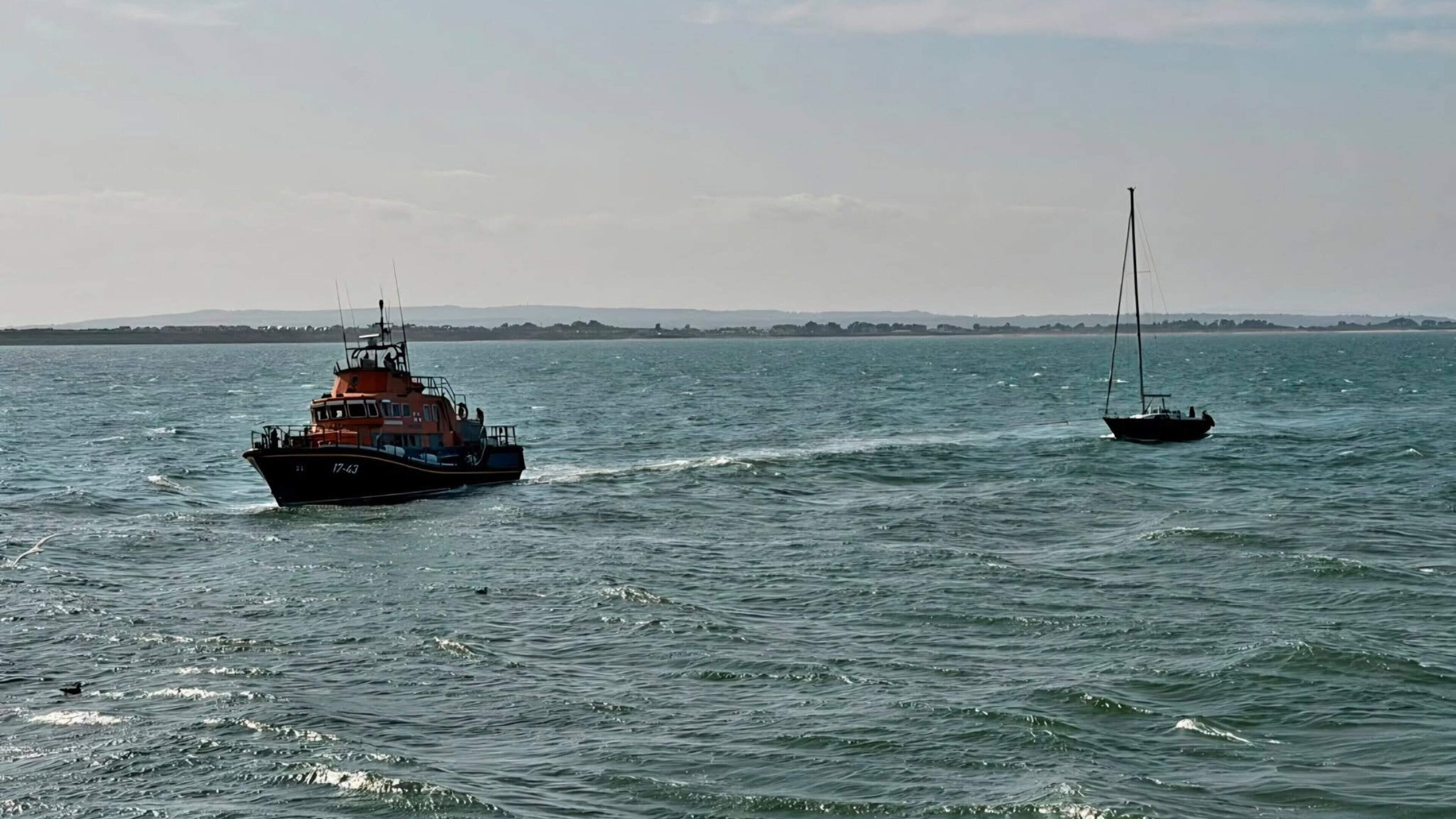 Sailor Rescued by RNLI Off Wexford Coast