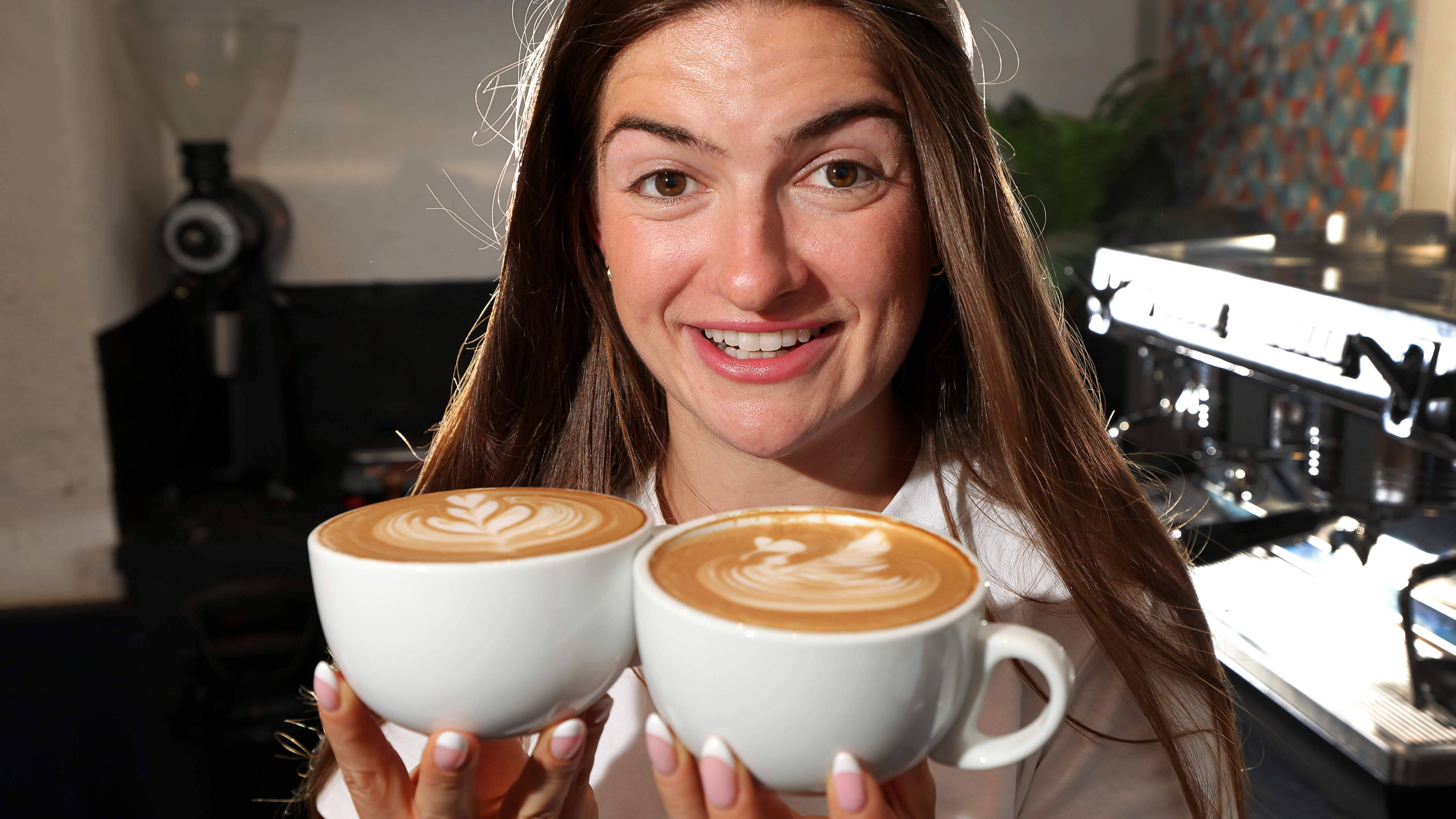 Chloë McPolin Trains at Dublin Barista School