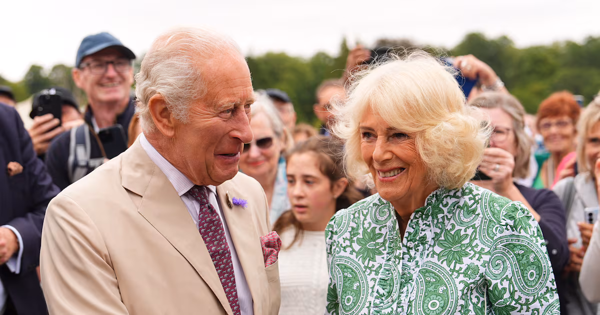 King and Queen Attend RHS Sandringham Flower Show