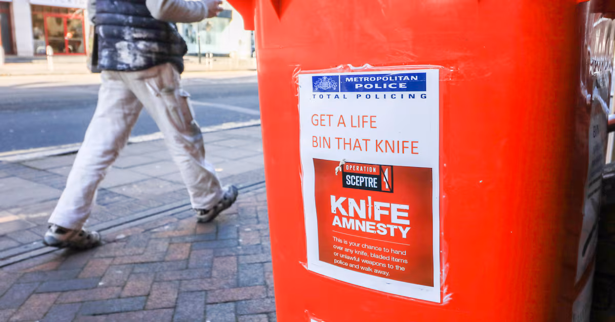 Knife Homicides Hit 35-Year Low in England
