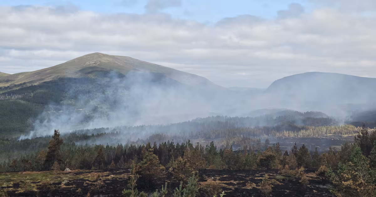 Cairngorms Fire: Visitors Urged to Stay Away
