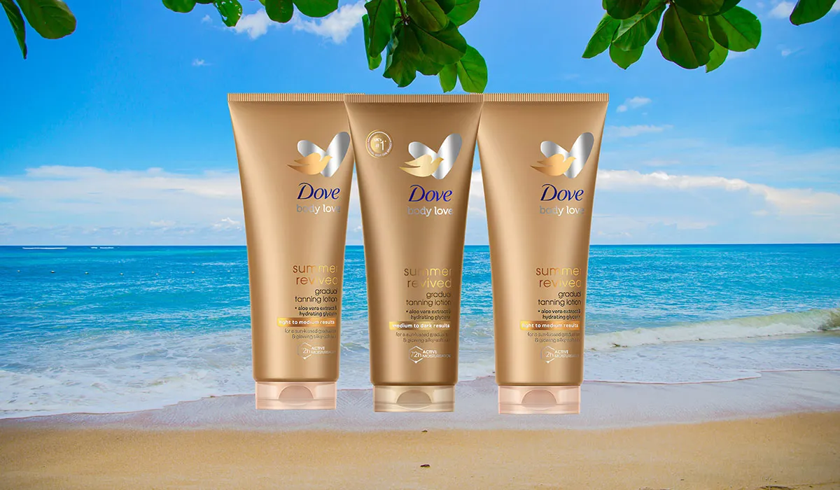 Dove Gradual Tan Gets Major Summer Makeover