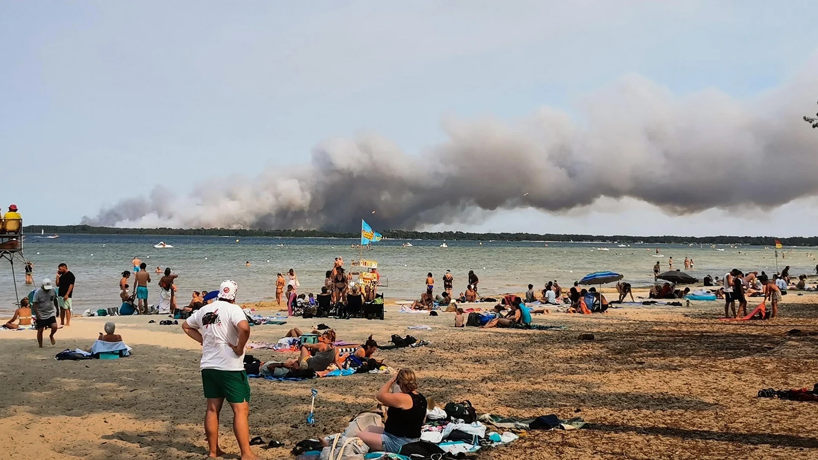 Irish author recounts terrifying wildfire escape