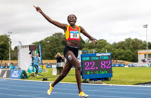 Rhasidat Adeleke Wins 200m at Championships