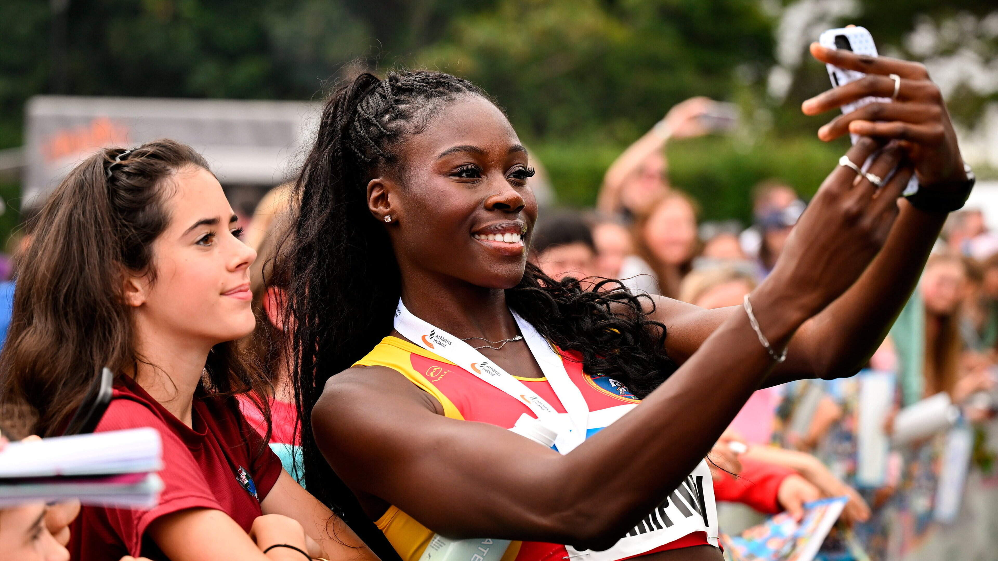 Rhasidat Adeleke Wins Women's 200m Championship