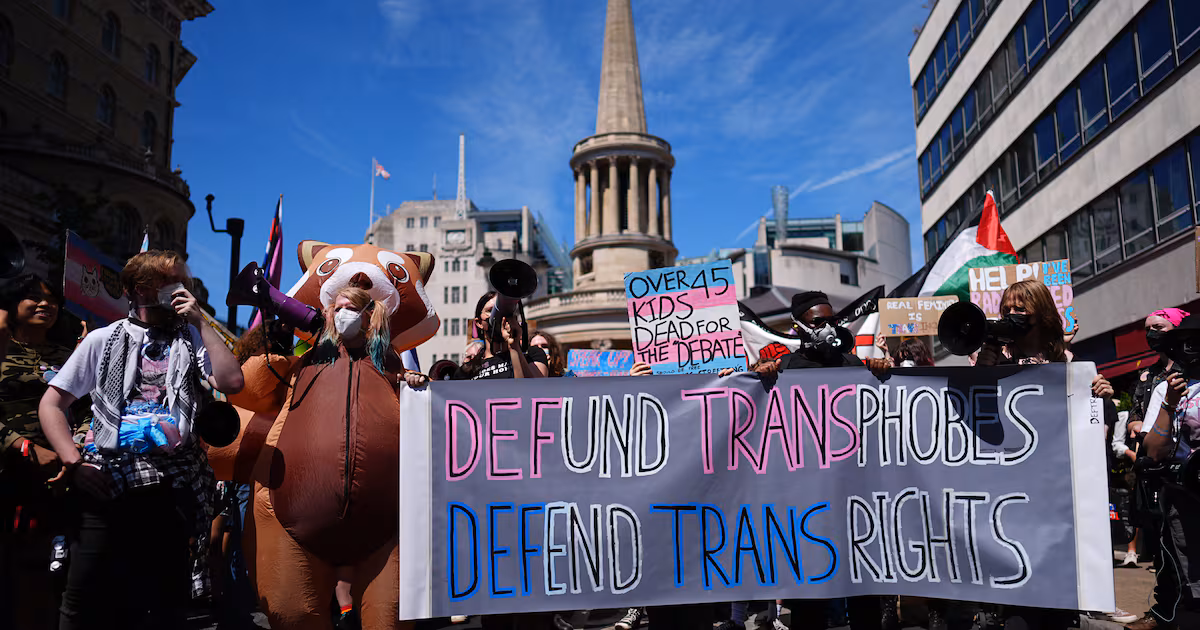 Large Trans Pride Event Held in London