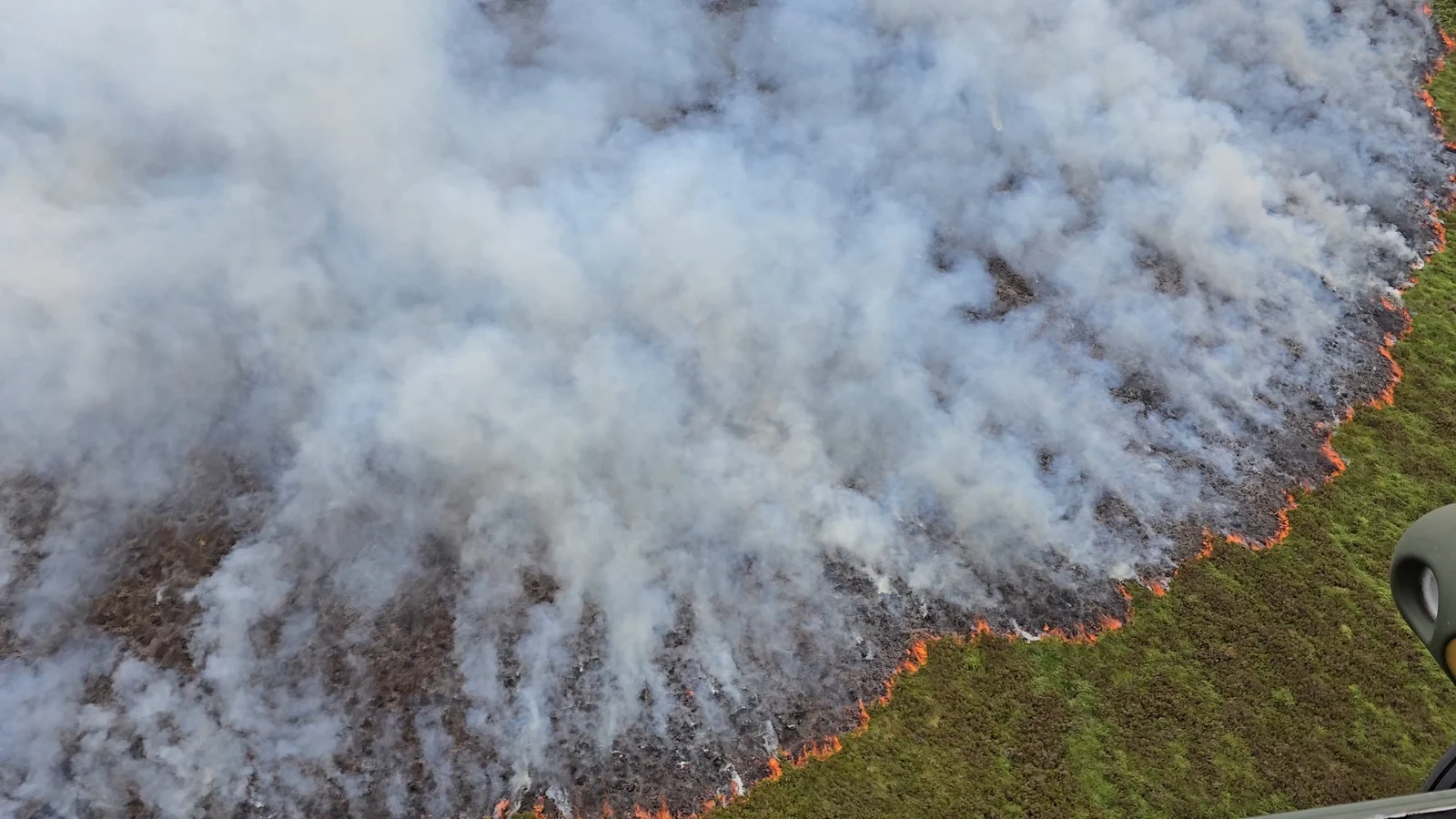 Wildfire on Slievenamon Reduced Significantly