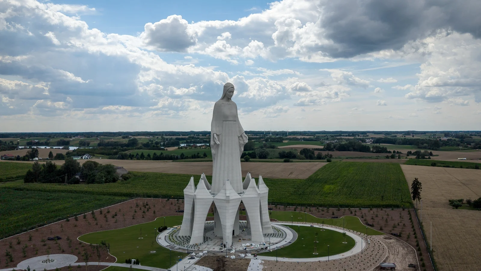 Polish village builds Europe's tallest Mary statue