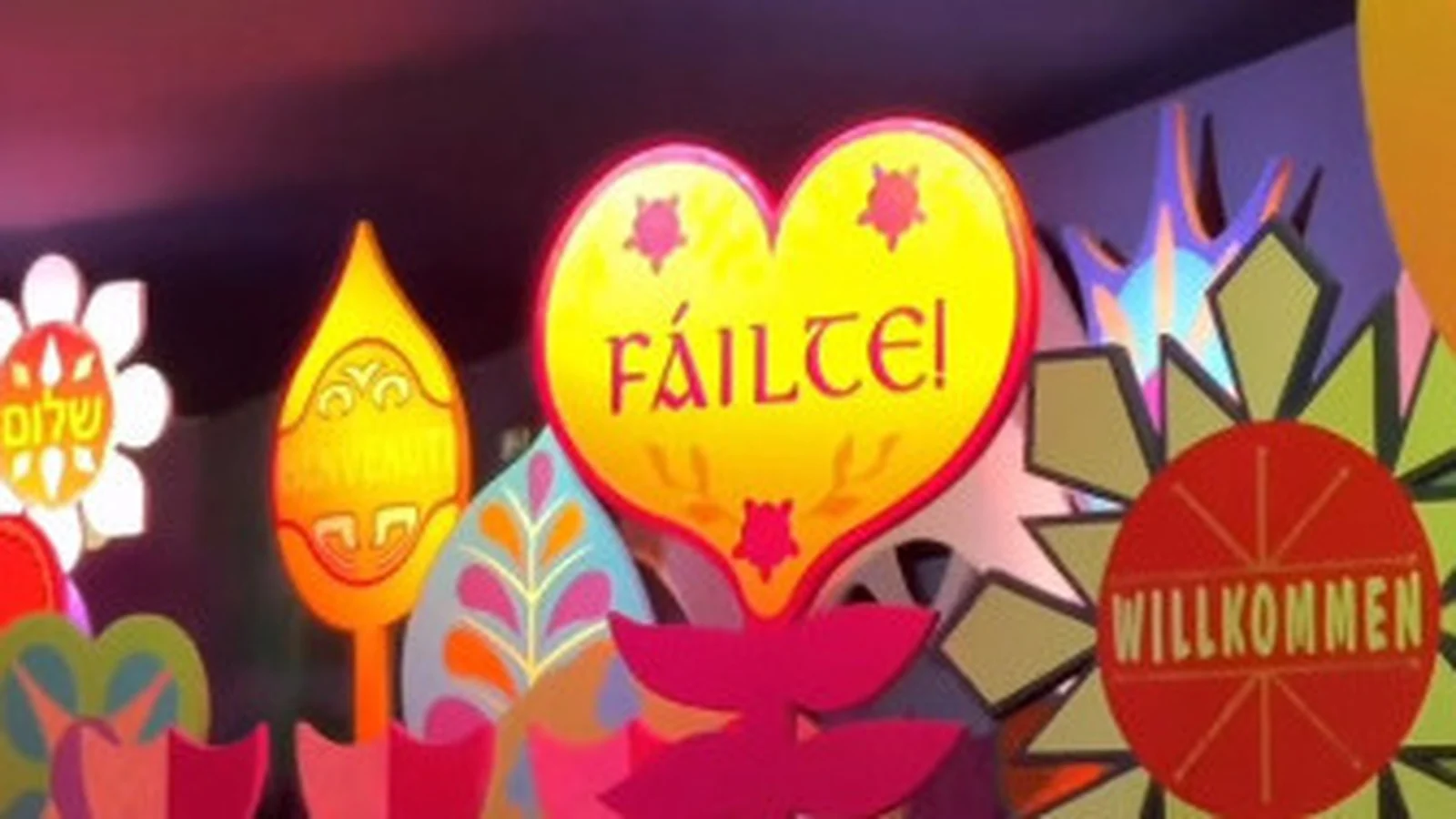 Irish Language Signs Added at Disneyland Paris