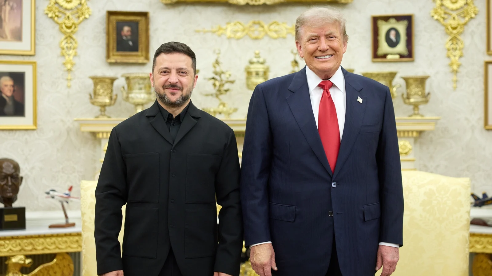 Zelensky Meets Trump for War Support Talks