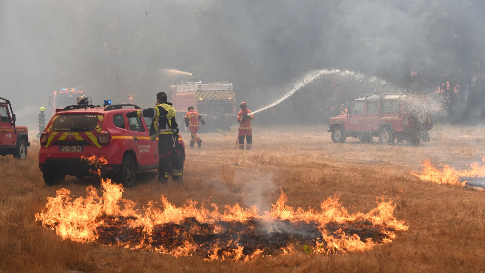 Two Arrested for Arson Near Bordeaux Wildfires
