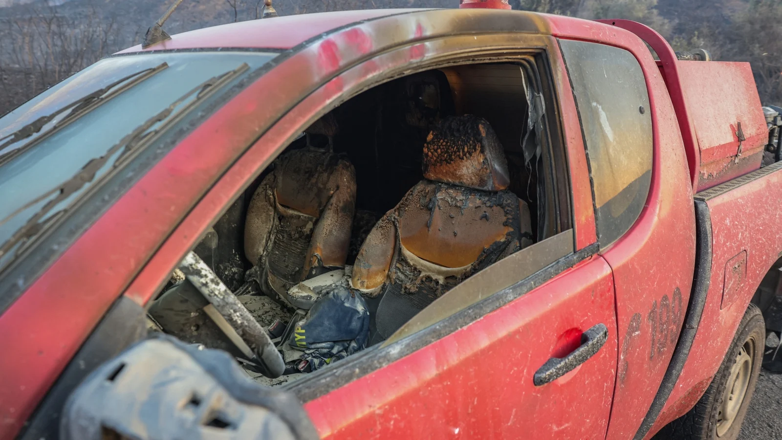 Wildfire Rages on Crete Amid Strong Winds