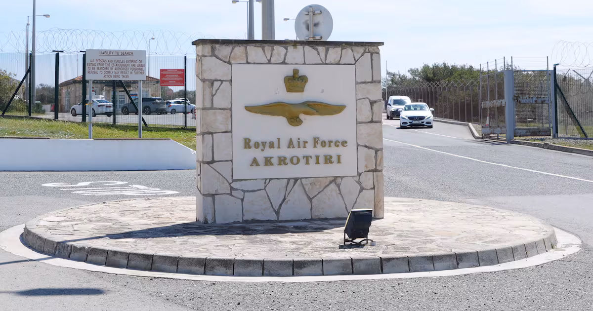 British man arrested for spying at RAF base
