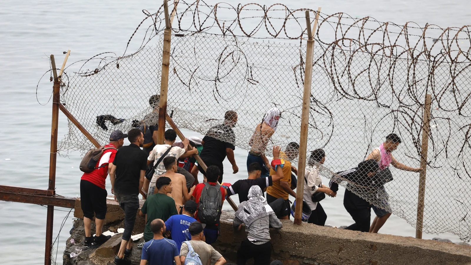 60,000 migrants enter Spain's Ceuta from Morocco