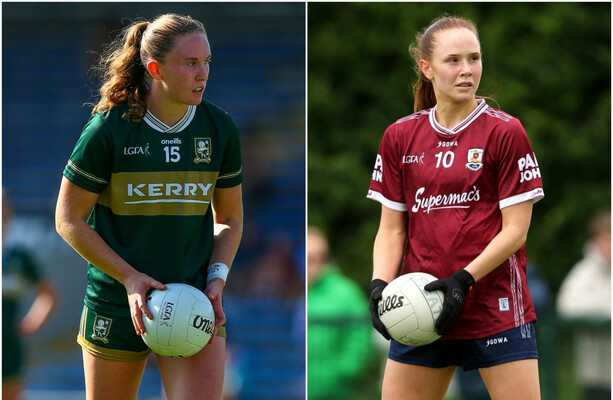 Kerry and Galway in All-Ireland LGFA final
