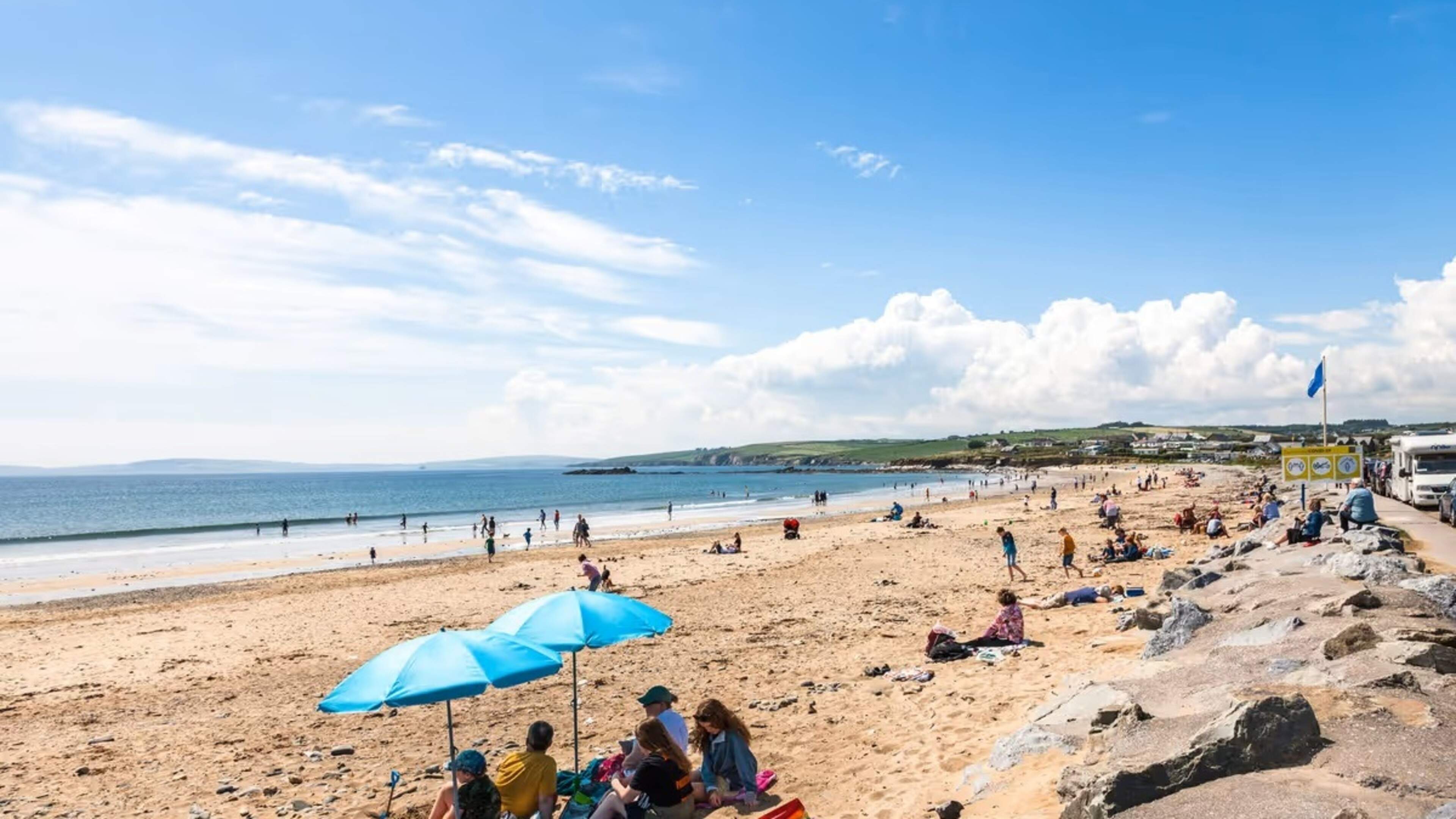 Caravan Owners Take Over Cork Beach Car Park