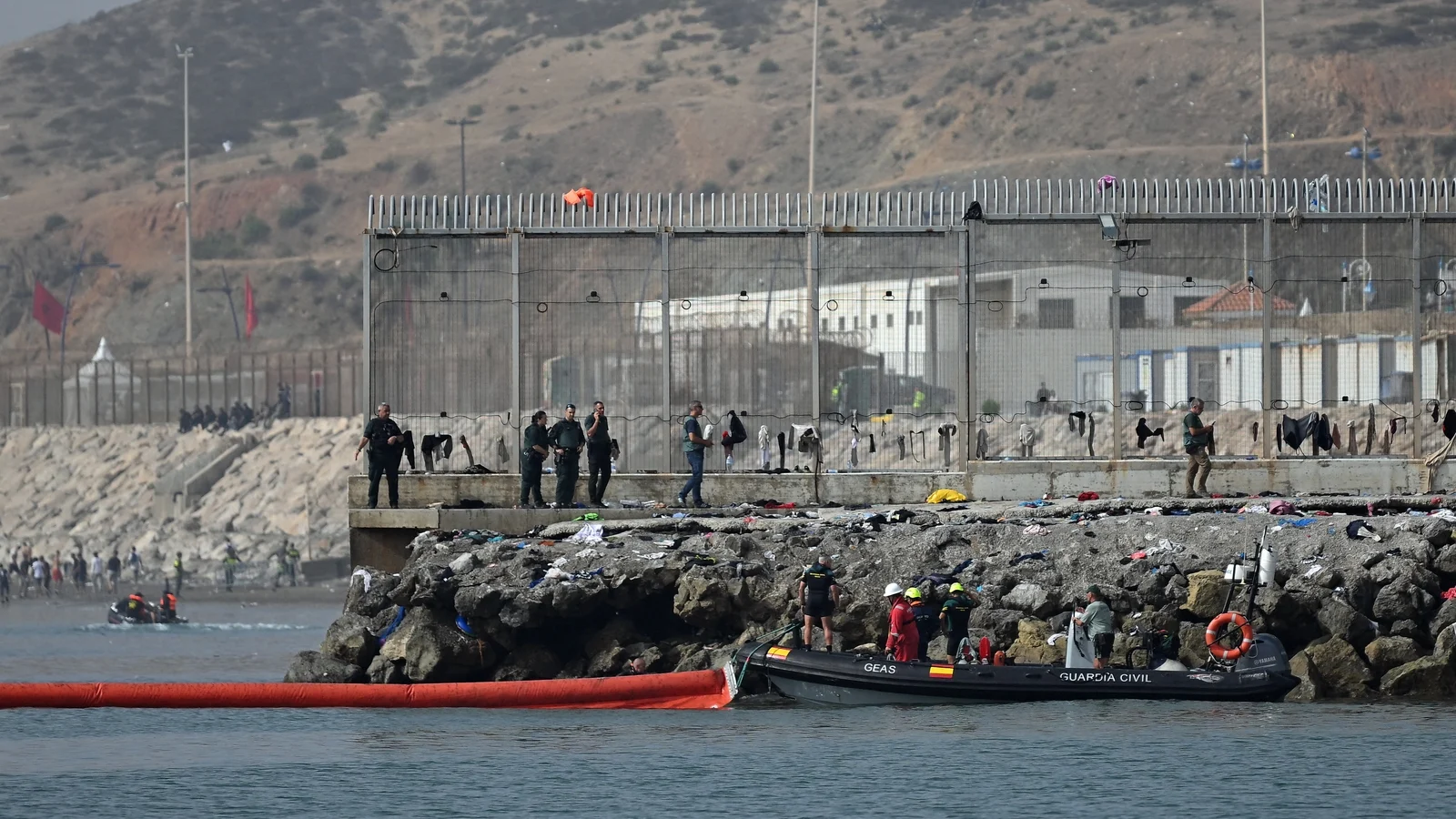 Spain Halts Migrant Crossings into Ceuta