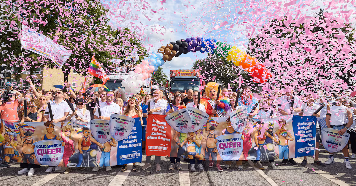 Hamburg Pride Begins with Increased Security