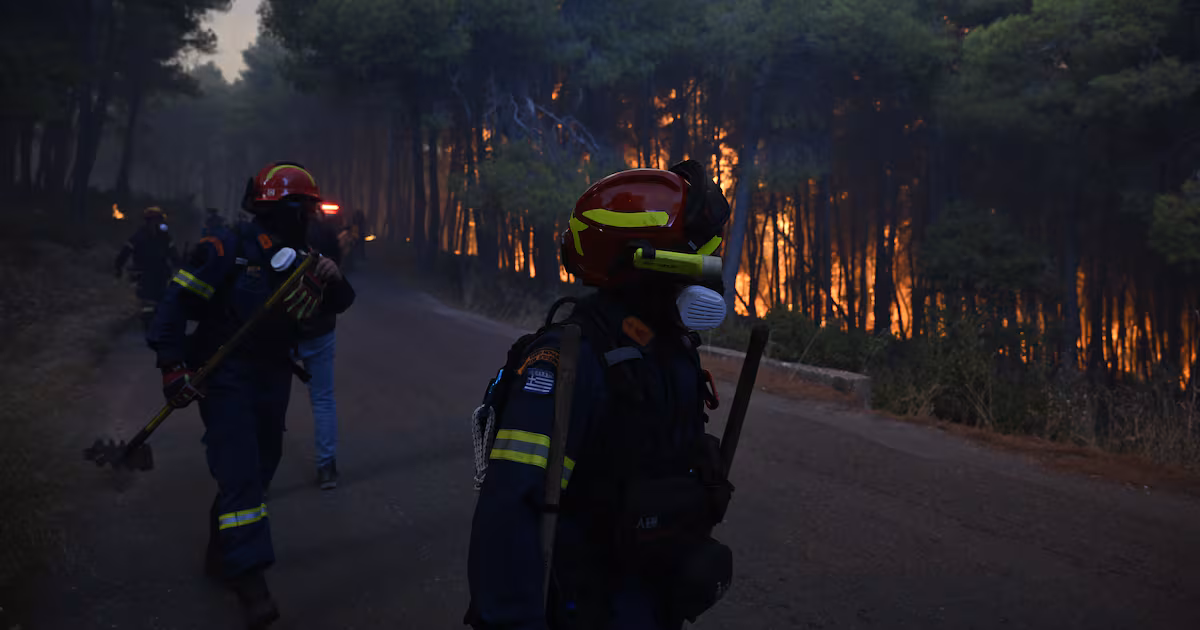 Europe's Wildfire Crisis Shifts Focus to Greece