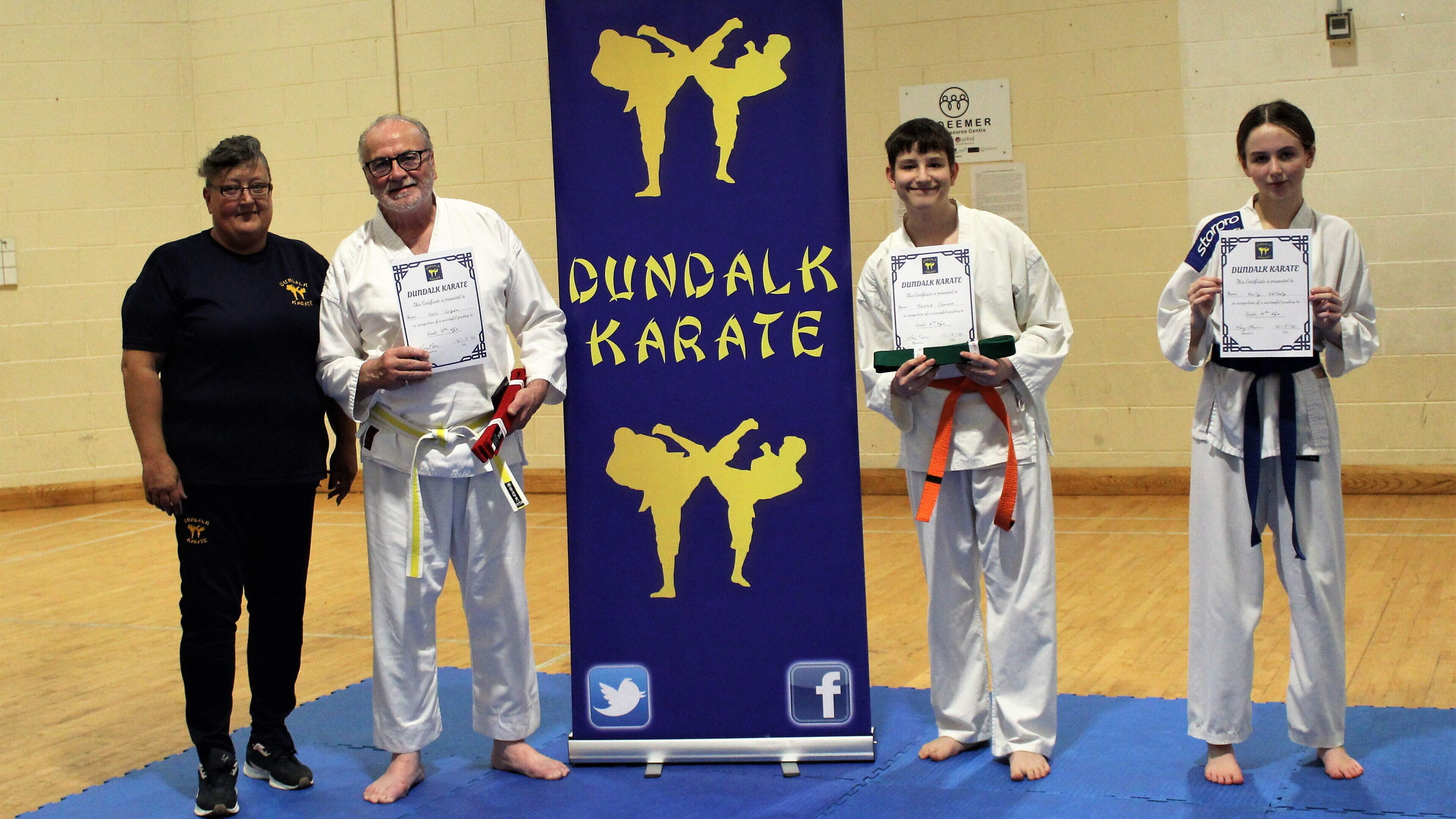 Dundalk Karate Members Achieve Summer Grading Success