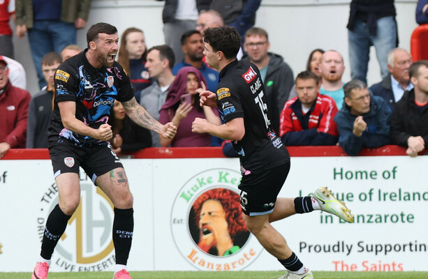 Derry City Draws with St Patrick's Athletic 1-1