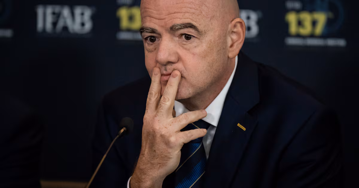 English and Welsh FAs withdraw support for Infantino