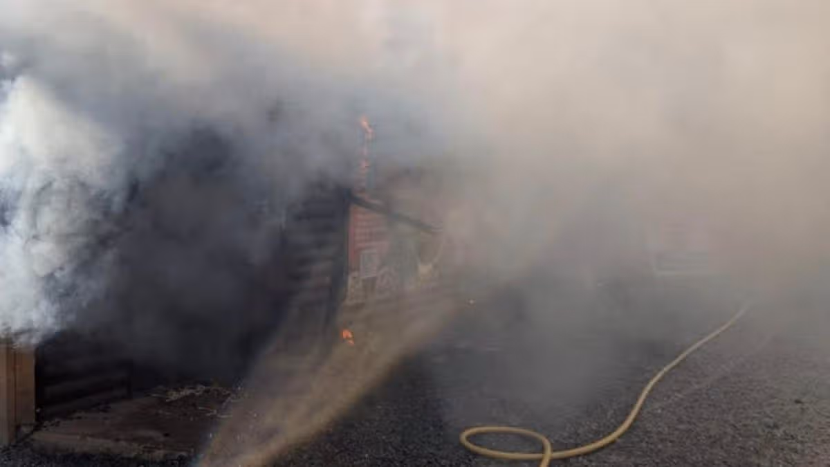 Fire at Hoo Zoo and Dinosaur World