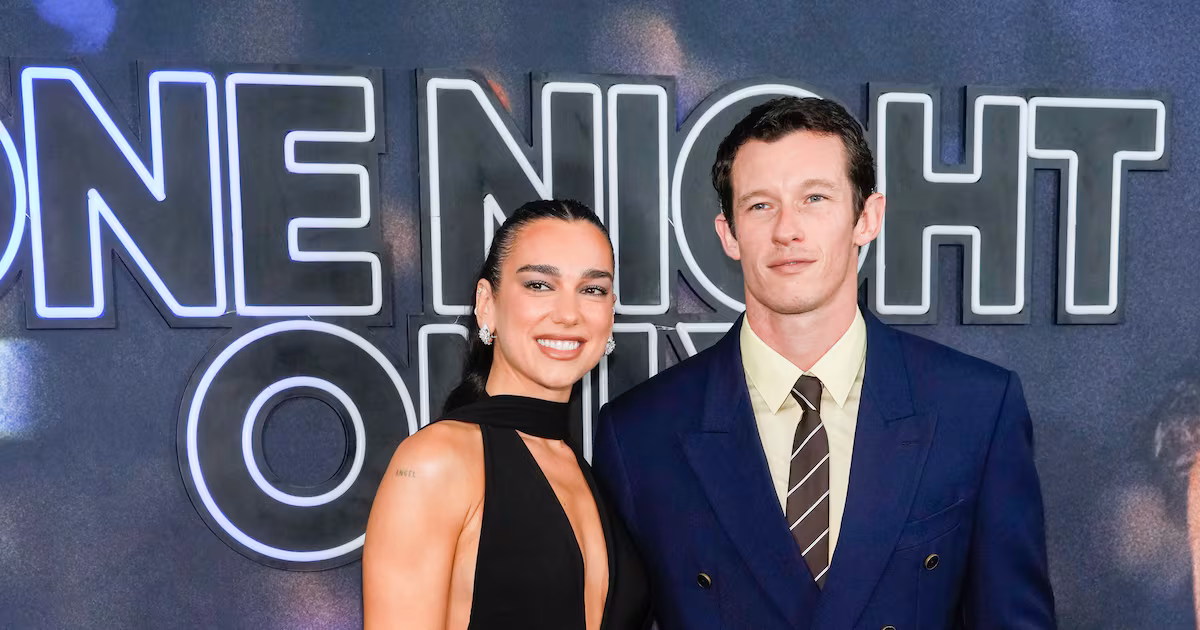 Dua Lipa and Callum Turner Red Carpet Debut
